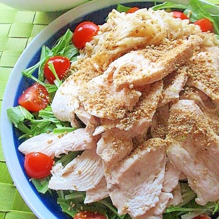 ヘルシーおかず 食べやすい 鷄しゃぶサラダ レシピ 作り方 By はぁぽじ 楽天レシピ